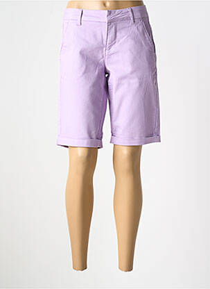 Corsaire stretch taille normale violet CREAM femme