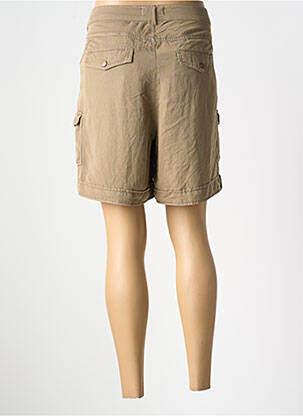 Short coupe fluide taille normale marron CREAM femme
