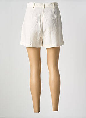 Short fermeture zippée sous rabat boutonné taille normale beige SURKANA femme