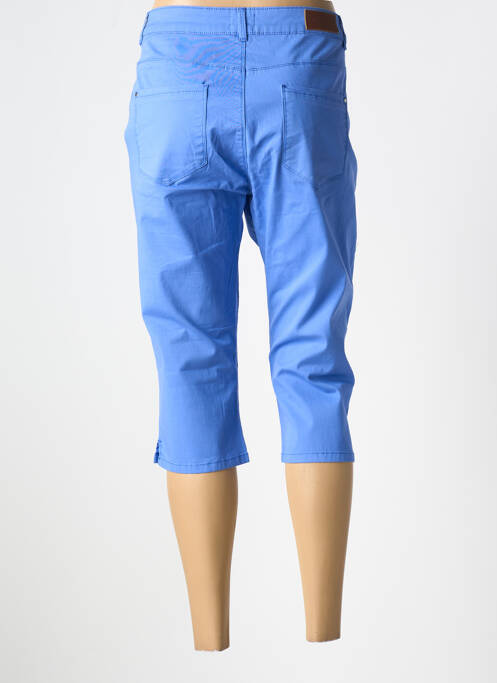 Corsaire stretch taille basse bleu C'EST BEAU LA VIE femme