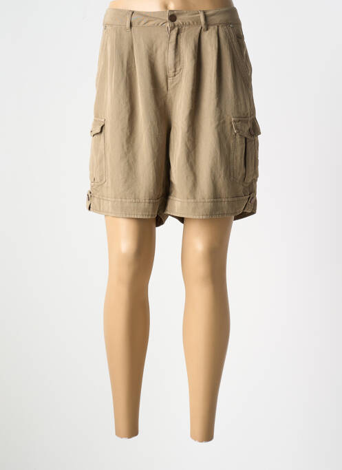 Short marron CREAM pour femme