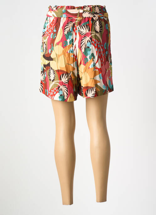 Short rouge C'EST BEAU LA VIE pour femme