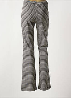 Pantalon flare stretch taille normale gris ANDAM femme