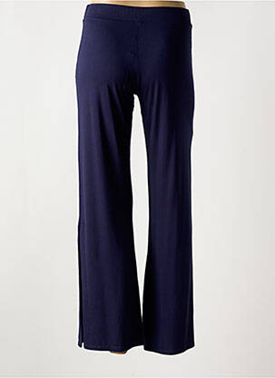 Pantalon flare stretch taille normale bleu SEE THE MOON femme