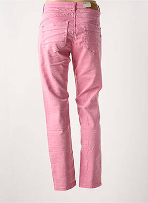 Jeans coupe slim stretch taille normale rose CREAM femme