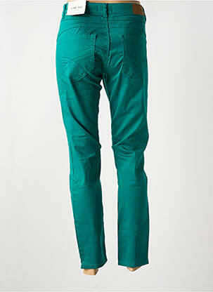 Jeans coupe slim taille normale taille normale vert CREAM femme