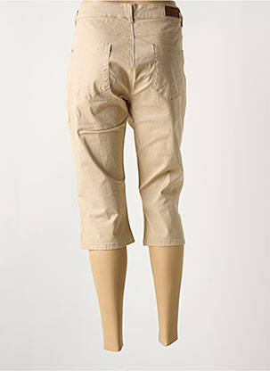 Corsaire stretch taille normale beige C'EST BEAU LA VIE femme
