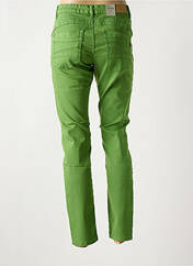Jeans coupe slim vert CREAM pour femme seconde vue