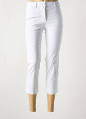 Pantacourt blanc JULIE GUERLANDE pour femme seconde vue