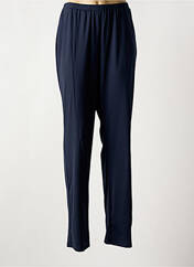 Pantalon droit bleu GUY DUBOUIS pour femme seconde vue
