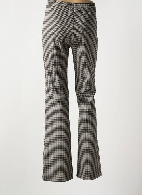 Pantalon flare stretch taille normale gris ANDAM femme