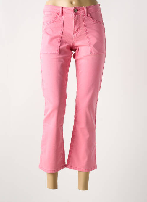 Jeans bootcut rose CREAM pour femme