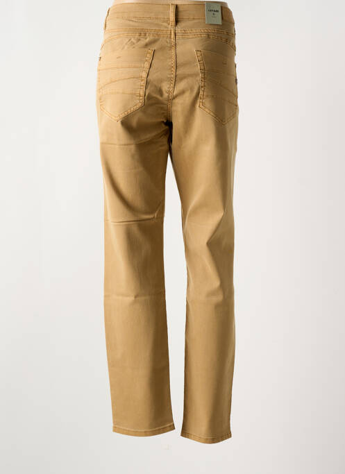 Jeans coupe slim marron CREAM pour femme