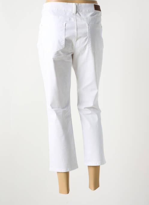 Pantacourt blanc C'EST BEAU LA VIE pour femme