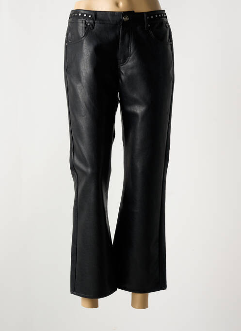 Pantalon 7/8 noir FREEMAN T.PORTER pour femme