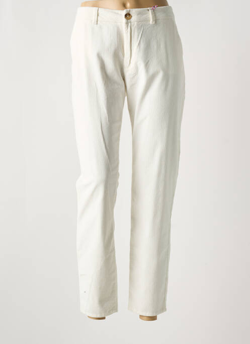 Pantalon chino beige KANOPE pour femme