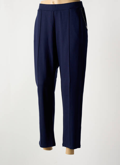Pantalon chino bleu MALOKA pour femme