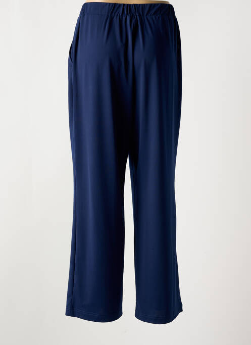 Pantalon droit bleu GUY DUBOUIS pour femme