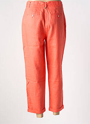 Pantalon 7/8 taille élastique taille normale orange JULIE GUERLANDE femme