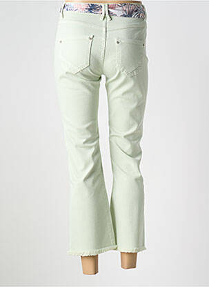 Jeans bootcut stretch vert FREEMAN T.PORTER femme
