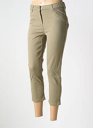 Pantacourt taille normale taille normale vert DIANE LAURY femme