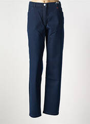 Jeans coupe droite bleu TONI pour femme seconde vue