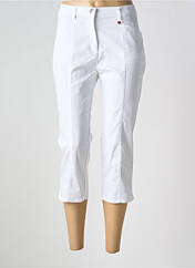 Pantacourt blanc TONI pour femme seconde vue
