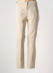 Pantalon slim beige TONI pour femme seconde vue