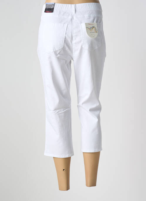 Pantacourt blanc TONI pour femme
