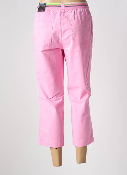 Pantacourt rose clair TONI pour femme