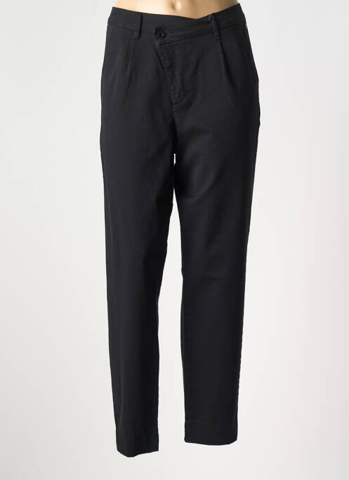 Pantalon chino noir FREEMAN T.PORTER pour femme