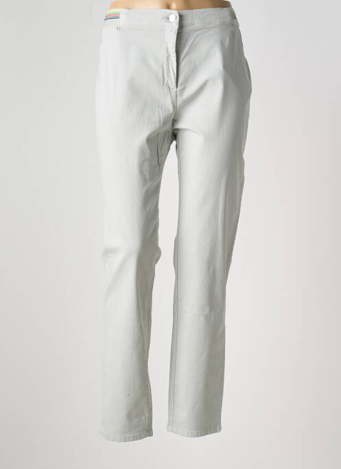 Pantalon slim gris TONI pour femme