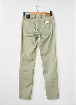 Pantalon slim stretch taille normale vert TONI femme