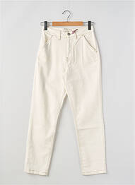 Jean coupe mom stretch beige KANOPE femme