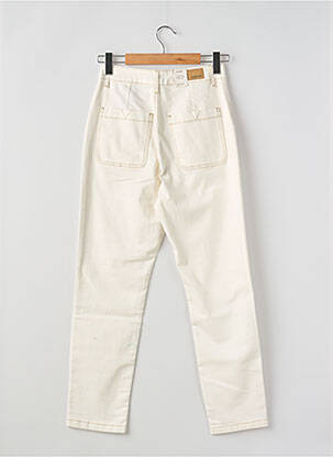 Jean coupe mom poches beige KANOPE femme