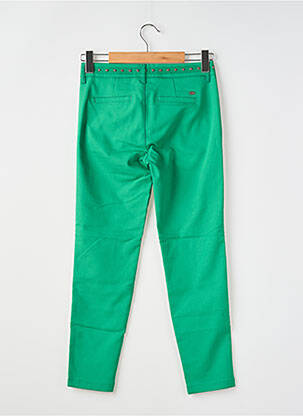 Pantalon chino taille normale taille normale vert FREEMAN T.PORTER femme