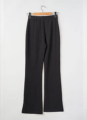 Pantalon droit taille élastique taille normale noir SURKANA femme