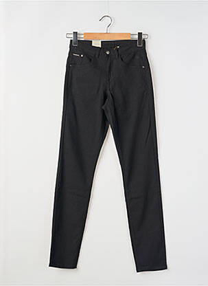Jeans coupe slim broderie rivets taille normale noir CREAM femme