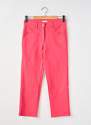 Pantalon 7/8 stretch taille normale rose DIANE LAURY femme