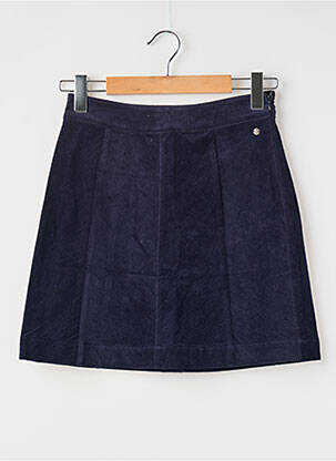Jupe courte coupe évasée bleu SURKANA femme