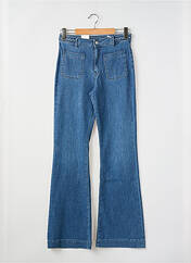 Jean coupe flare bleu KANOPE pour femme seconde vue