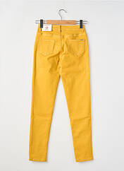 Jeans skinny jaune MORGAN pour femme seconde vue