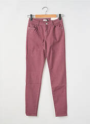 Jeans skinny violet MORGAN pour femme seconde vue