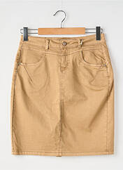 Jupe mi-longue marron CREAM pour femme seconde vue
