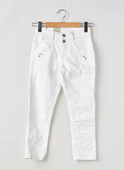 Pantacourt blanc CREAM pour femme seconde vue