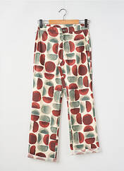 Pantalon droit beige WALTRON pour femme seconde vue