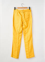 Pantalon droit jaune JULIE GUERLANDE pour femme seconde vue