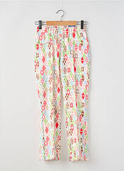 Pantalon droit rouge TONI pour femme seconde vue