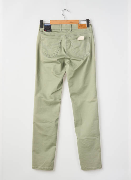Pantalon slim stretch taille normale vert TONI femme