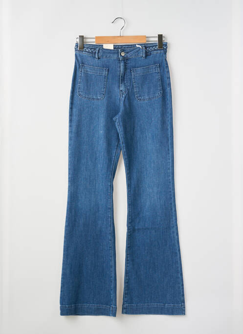 Jean coupe flare bleu KANOPE pour femme